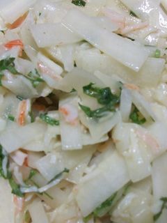 青じそドレッシングの大根サラダ味噌風味-レシピのメイン写真