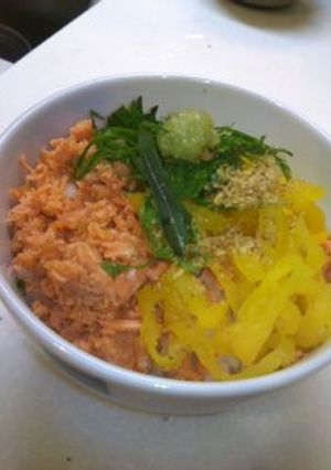 大人のお茶漬け？！鮭＆たくあん茶漬け-レシピのメイン写真