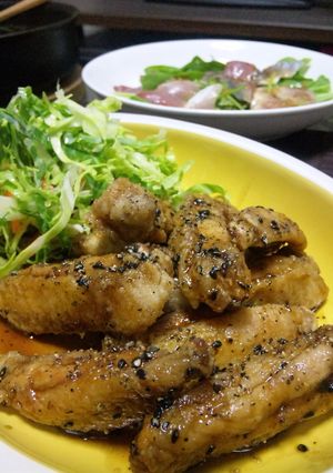 食べやすい手羽中で★甘辛の手羽唐-レシピのメイン写真