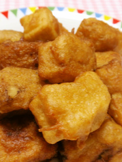 高野豆腐でなんちゃって鶏のから揚げ♬-レシピのメイン写真
