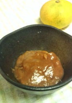❤柚子茶で簡単美味しい柚子味噌❤-レシピのメイン写真