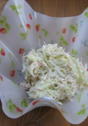 あるものだけで！大好評パパイヤサラダ-レシピのメイン写真