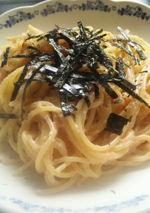 高齢者にも♪　簡単和風明太子パスタ-レシピのメイン写真