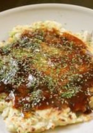 ヘルシー★ほぼおからでお好み焼き-レシピのメイン写真