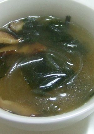 大根生姜おろし干し椎茸のもどし汁スープ-レシピのメイン写真