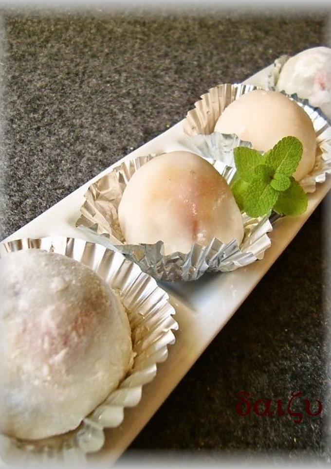 米粉だけ♪とろっとろ大福-レシピのメイン写真