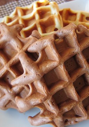 Krusteazのワッフル☆ココア味も-レシピのメイン写真