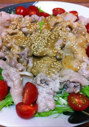 プルンプルン♪の柔らか冷しゃぶ-レシピのメイン写真