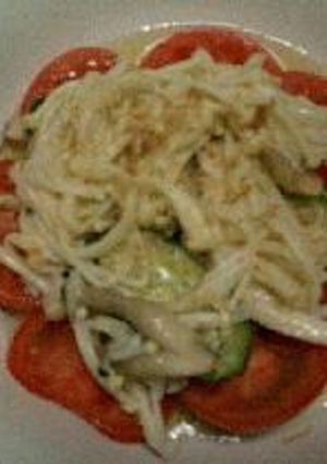 きのこのマリネ♪（トマトサラダバージョン）-レシピのメイン写真