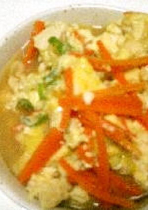 お豆腐の煮物-レシピのメイン写真
