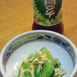 ささみと青梗菜の青ジソドレッシング風味