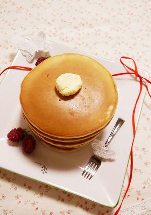 ♡メレンゲパンケーキ♡-レシピのメイン写真