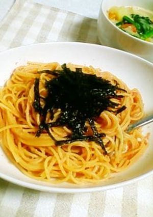 明太バターしょうゆパスタ(●´艸`)-レシピのメイン写真