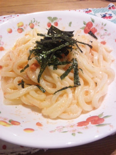 簡単!たらこでたらバタうどん☆明太子でも-レシピのメイン写真