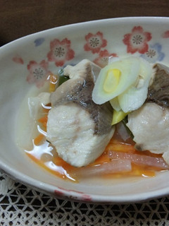 ブリの蒸し物-レシピのメイン写真