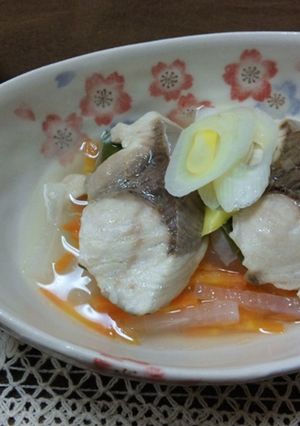 ブリの蒸し物-レシピのメイン写真