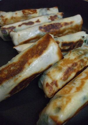 こんがり焼いた　ヘルシー春まきっしゅ！-レシピのメイン写真