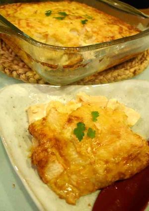 ふわふわ山芋と豆腐のグラタン-レシピのメイン写真