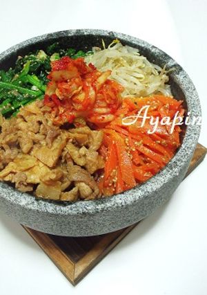 石焼ビビンバ+*-レシピのメイン写真