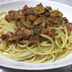 ベーコンと玉ねぎのトマトソースパスタ-レシピのメイン写真