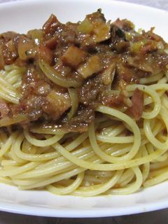 ベーコンと玉ねぎのトマトソースパスタ-レシピのメイン写真