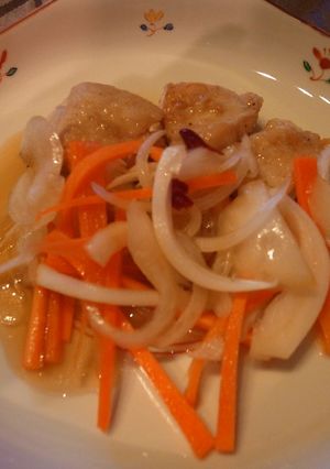 鶏胸肉でさっぱりヘルシー南蛮漬け-レシピのメイン写真