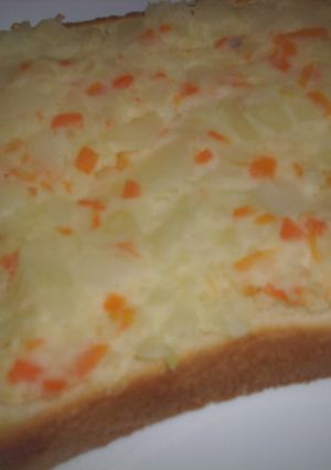 ポテトサラダトースト-レシピのメイン写真
