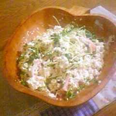 รูปของ 簡単ヘルシー豆腐サラダ♪