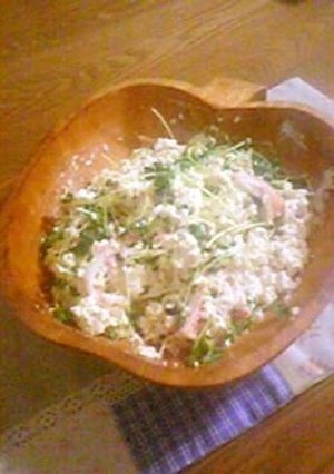 簡単ヘルシー豆腐サラダ♪-レシピのメイン写真