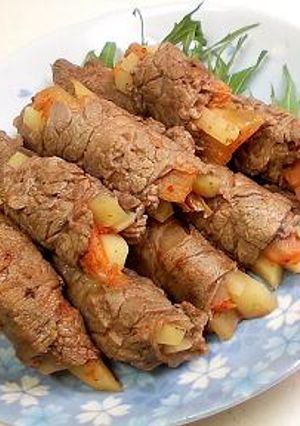 ポテトキムチの肉巻き-レシピのメイン写真