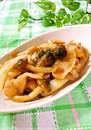 ☆豚としめじの味噌チーズ炒め☆-レシピのメイン写真