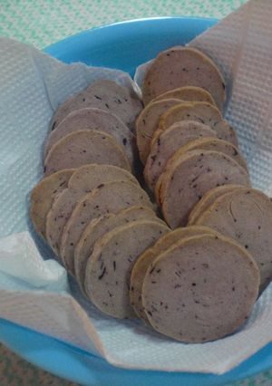 ブルーベリージャムのクッキー-レシピのメイン写真
