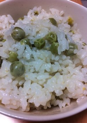 うすいえんどう豆ご飯-レシピのメイン写真