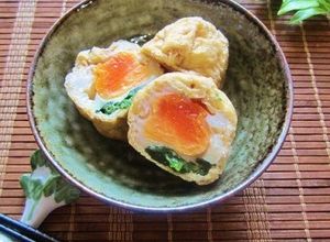 ＊玉子とほうれん草のきんちゃく煮♪＊-レシピのメイン写真