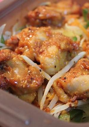 シリコンスチーマー!鶏のチャンチャン焼き-レシピのメイン写真