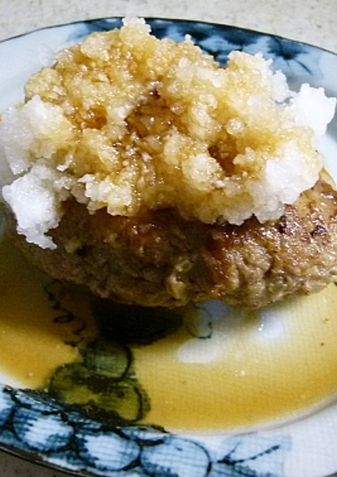 さっぱり和風ハンバーグ-レシピのメイン写真