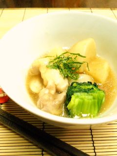 青じそ香るカブと鶏肉の治部煮-レシピのメイン写真