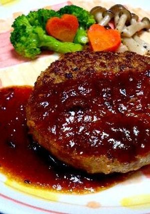 ハンバーグ♡♡-レシピのメイン写真
