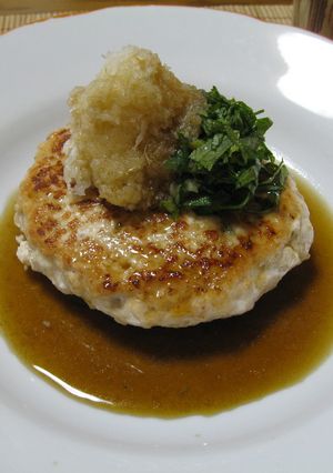 薬味つくねバーグ-レシピのメイン写真