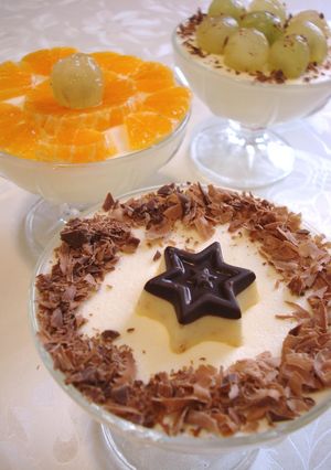 生クリーム不要☆お洒落レアチーズババロア-レシピのメイン写真