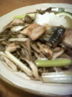 サンマ+キノコの焼きそば・和taste-レシピのメイン写真