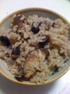 玄米黒豆ご飯-レシピのメイン写真