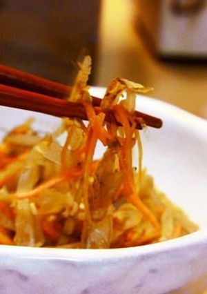 細きんぴらごぼう ー胡麻風味ー-レシピのメイン写真