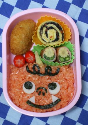☆★小オニくん弁当【キャラ弁】★☆-レシピのメイン写真