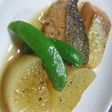鮭と大根の青じそバターペッパー煮