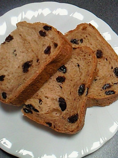 HB*レーズンたっぷり♪レーズンパン-レシピのメイン写真