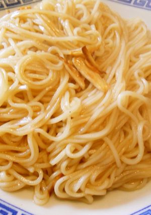 簡単！にんにくひやむぎ-レシピのメイン写真