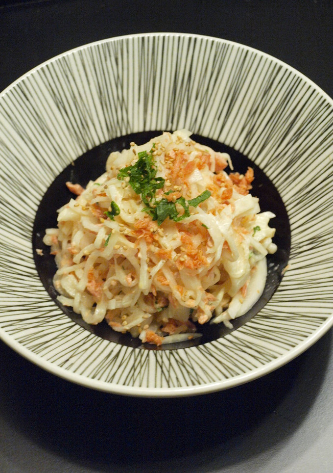 ☆香る焼きさけと大根のマヨネーズ和え-レシピのメイン写真