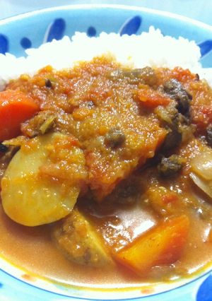 エゾ鹿肉のココナッツカレー-レシピのメイン写真