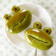 かえるの抹茶&甘納豆☆パン